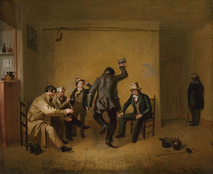 William Sidney Mount Bar-room Scene France oil painting art